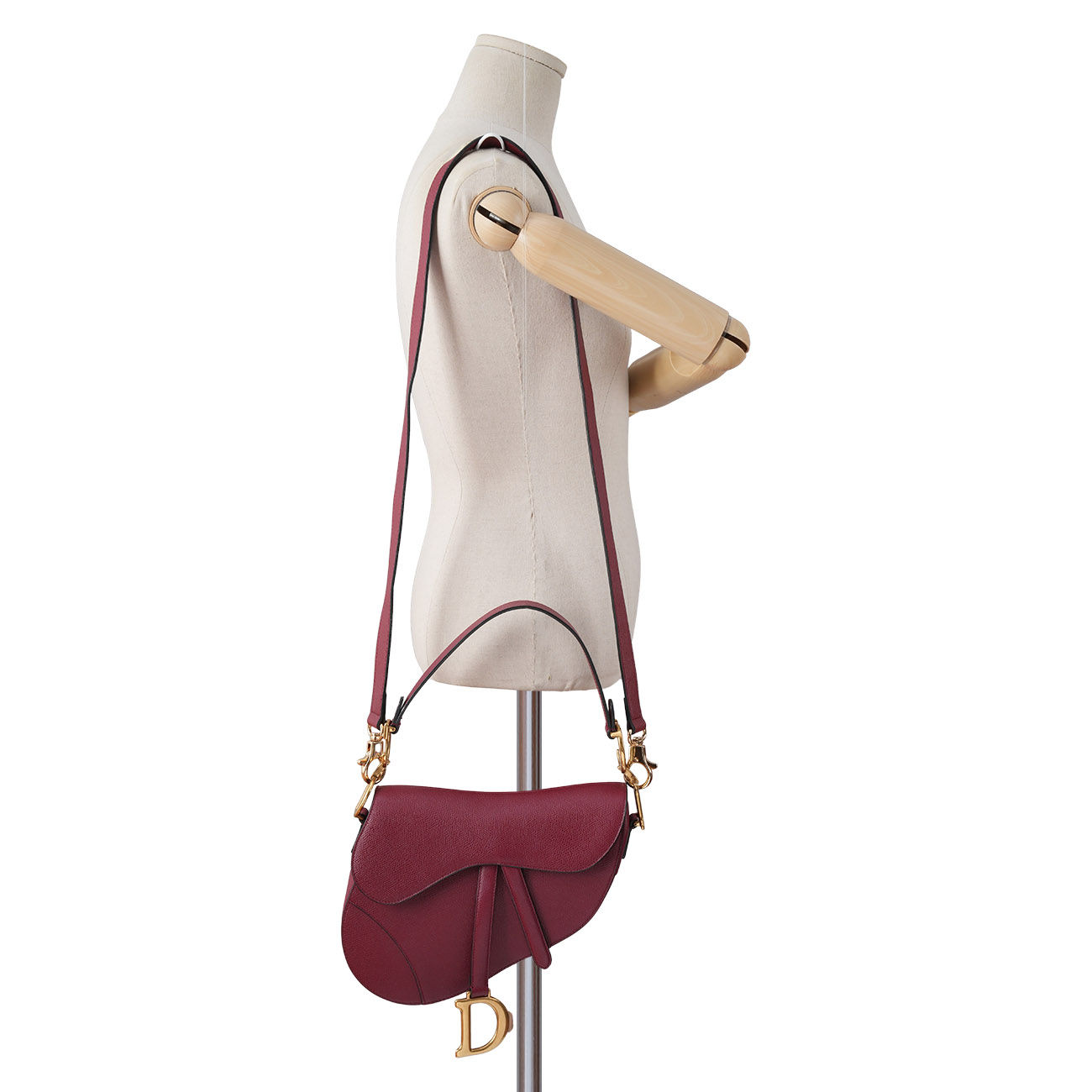 CHRISTIAN DIOR(USED)디올 새들 미디움 백 & 스트랩